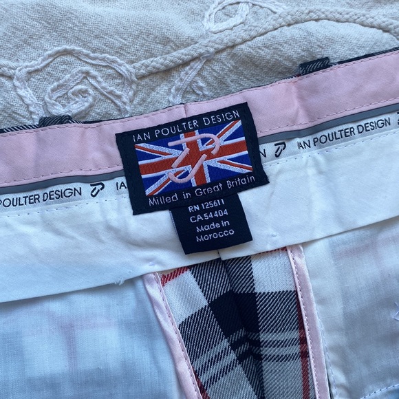 Ian Poulter Design 70s Style Tartan Plaid Trouser - Picture 2 of 7